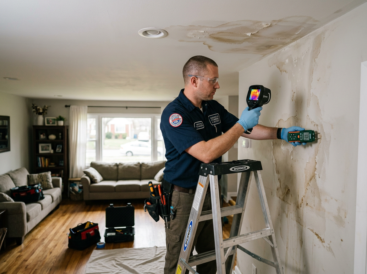 leak detection in Whites Creek