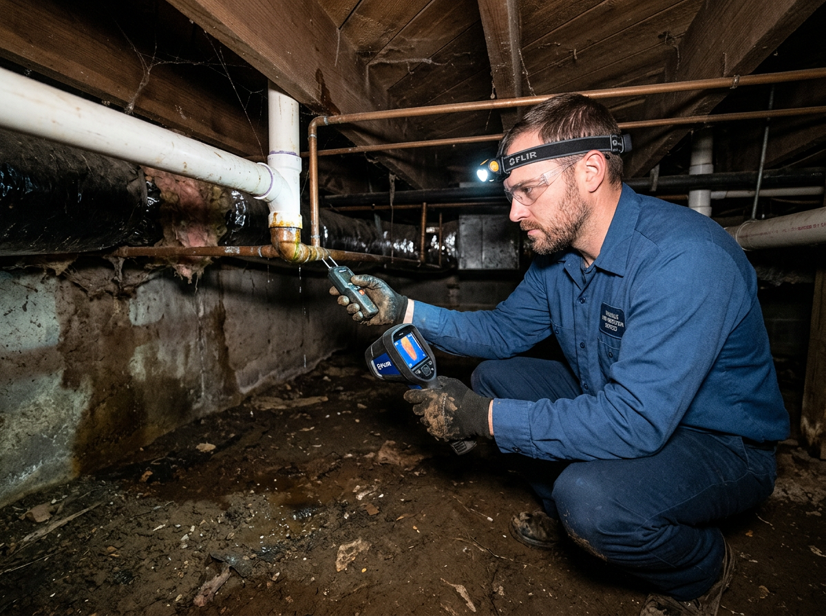 Crawl Space Leak Detection in Nashville